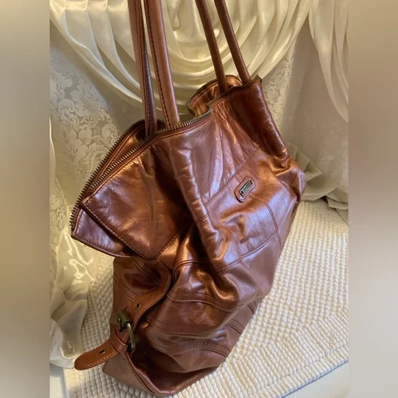 JUNOIR DRAKE LEATHER BAG